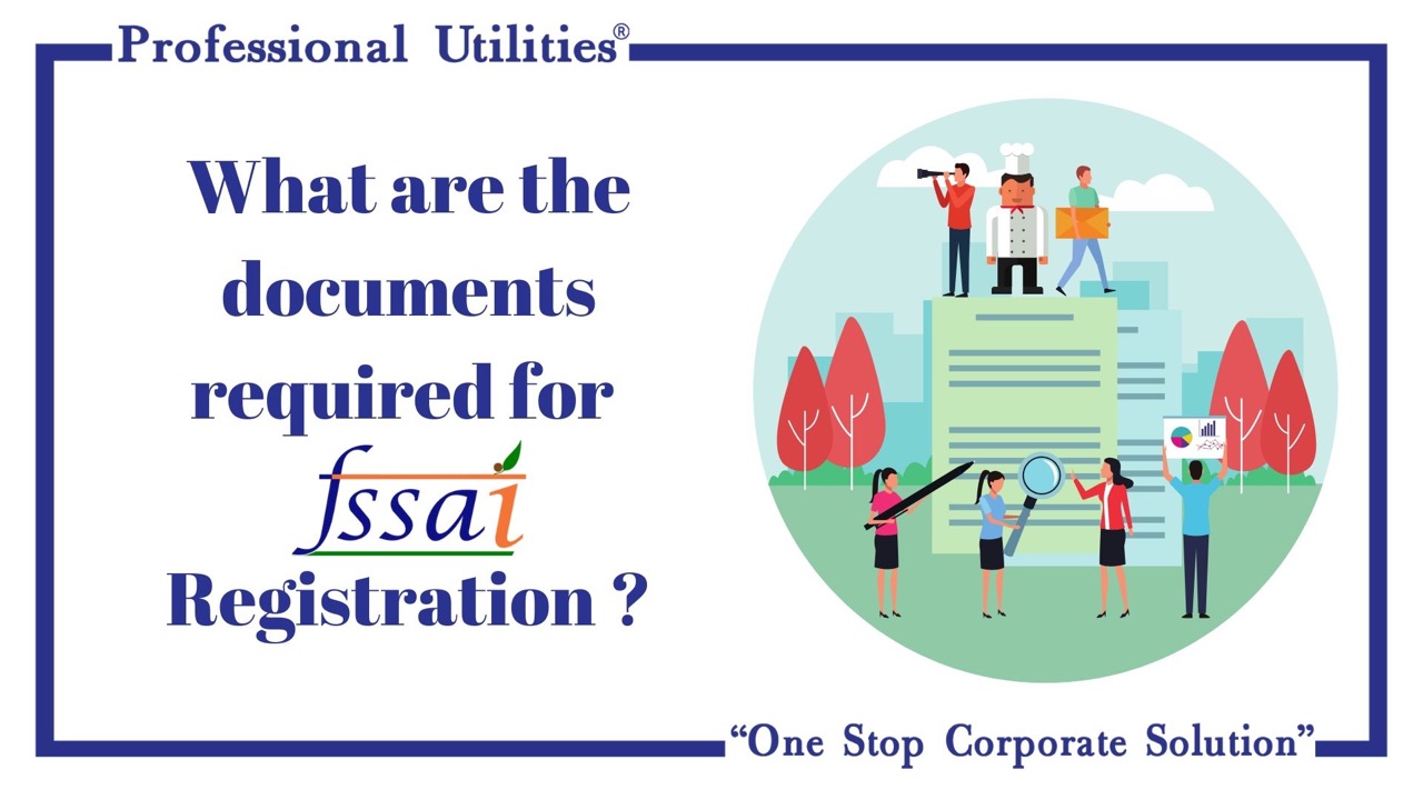 documents required for fssai Registration